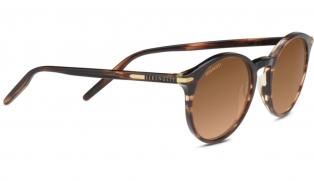 Leonora Striped Brown Shiny Mineral Polarized Drivers Gradient Cat 2 To 3 01