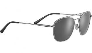 Carroll Large Matte Silver Mineral Polarized Smoke Cat 2 To 3 03